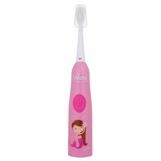 Chicco Electric Toothbrush For Girls, Pink Color Chicco Electric Toothbrush For Girls, Pink Color