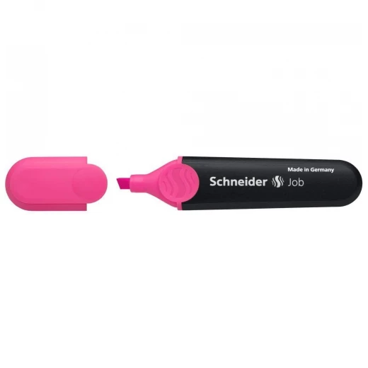 Schneider Job Text Marker, Refillable, Pink Color Schneider Job Text Marker, Refillable, Pink Color