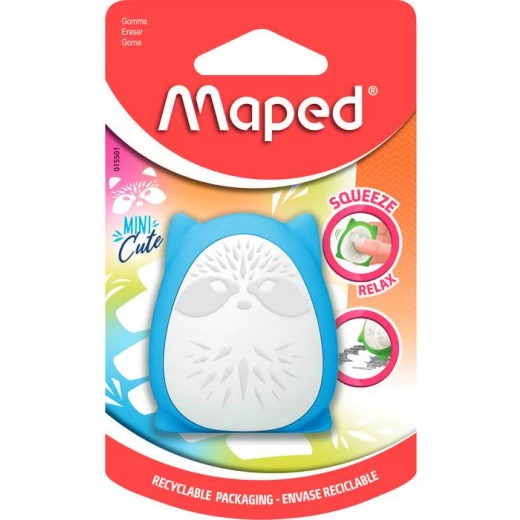 Maped Squeeze Eraser, Mini Cute Design Maped Squeeze Eraser, Mini Cute Design