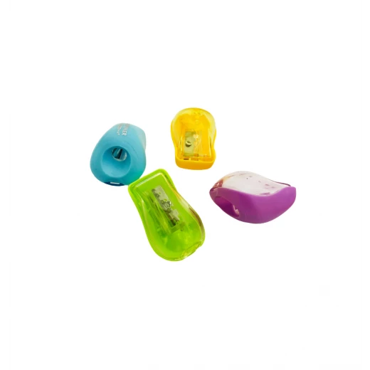 Amigo Plastic Sharpener With Transpernt Case , Cat Design,1 Pieces Amigo Plastic Sharpener With Transpernt Case , Cat Design,1 Pieces