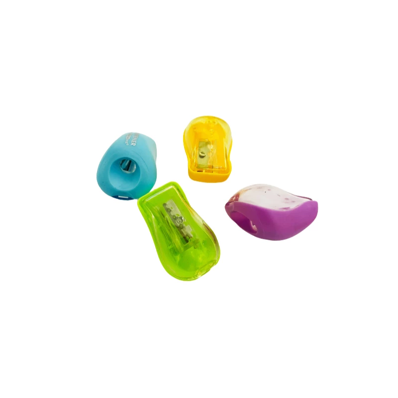 Amigo Plastic Sharpener With Transpernt Case , Cat Design,1 Pieces - Amigo