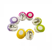 Amigo Plastic Sharpener , Circle Design,1 Pieces