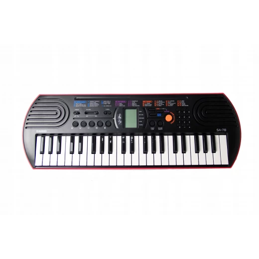 Casio Mini Keyboard, 44 Mini Size Keys (SA-78) - Casio - Image 2