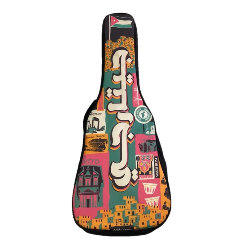 Moreno Guitargy Bag, Orange Color - Moreno