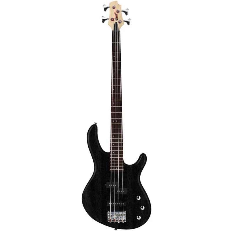 Cort Electric Bass Guitar, Black Color, ACTION-PJ-OPB - Cort