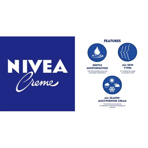 Nivea Skin Moisturizer Cream, 60 Ml - Nivea - Image 2
