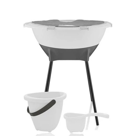 BabyJem Bath Tub Set Elegant - White - BabyJem - Image 2
