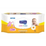 Septona Baby Wipes Chamomile, 64 Pieces - Septona