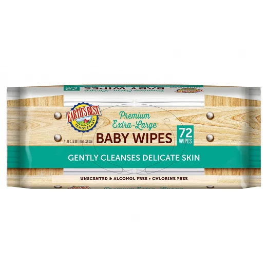 EB Chlorine Free Baby Wipes / Dis 72 منديل EB Chlorine Free Baby Wipes / Dis 72 منديل
