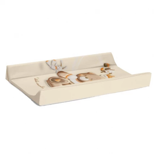 Cam Baby Blok Cot Changing Mat ASS Soft Top with Firm Support, Fits on Cots, Ideal for Babies up to 11kg