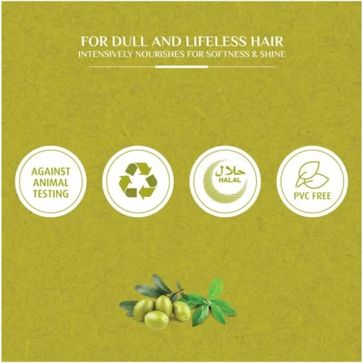 Vatika Naturals Olive & Henna Shampoo, Nourish & Protect, 1000 Ml - Vatika - Image 3