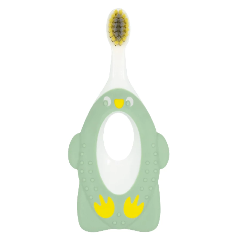Silver Care Happy Brush Soft, Green Color, 6-36 Months - Silver Care