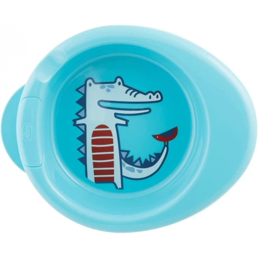 Chicco Warmy Plate For Boys, Blue Color,  +6 Months - Chicco - Image 5