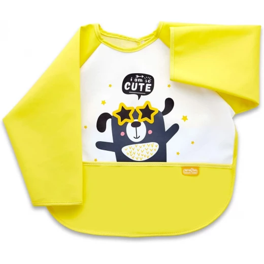 Babyjem waterproof activity apron yellow Babyjem waterproof activity apron yellow