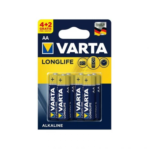 Varta Battery, Longe Life, LLX AA/2 Varta Battery, Longe Life, LLX AA/2