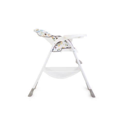 Joie Mimzy Snacker High Chair in Alphabet Design: A Compact, Foldable Highchair for Babies and Toddlers. Easy to Clean, Perfect for Small Spaces & On-the-Go Feeding. Modern & Safe Design. - Joie - Image 5