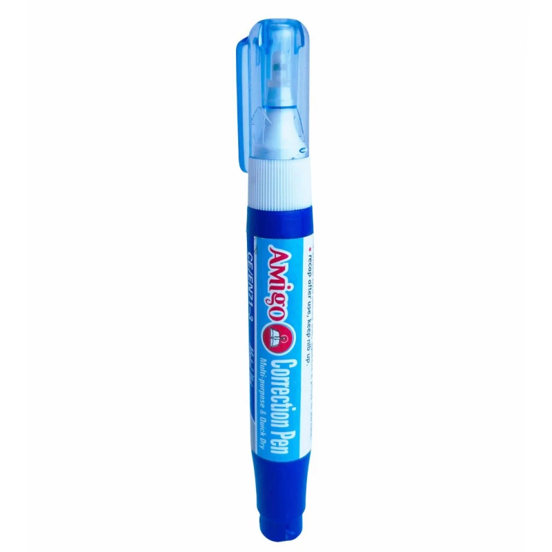 Amigo Correcting Pen Quick Dry, 7 Ml - Amigo