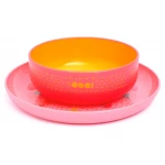 Suavinex Plate + Bowl Booo Pink - Suavinex