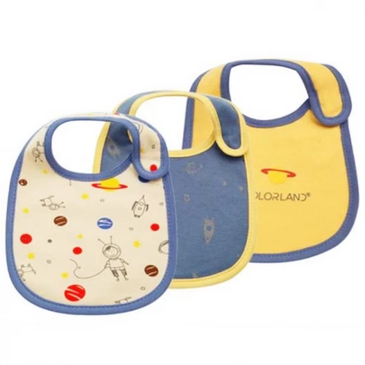 Colorland - (11) Baby Bibs 3 قطع In One Pack Colorland - (11) Baby Bibs 3 قطع In One Pack