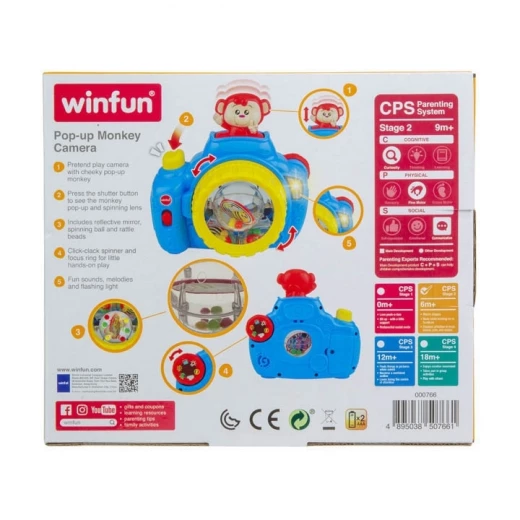 Winfun Pop-up Monkey Camera - WinFun - Image 2