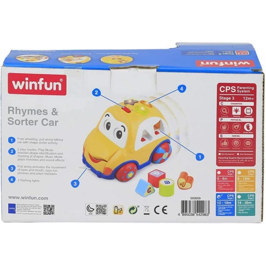 Winfun Rhymes And Sorter Car - WinFun - Image 5