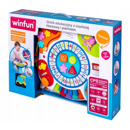 WinFun Letter Train and Piano Activity Table WinFun Letter Train and Piano Activity Table