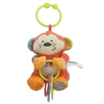 Winfun Cheeky Chimp Rattle With Rings - WinFun