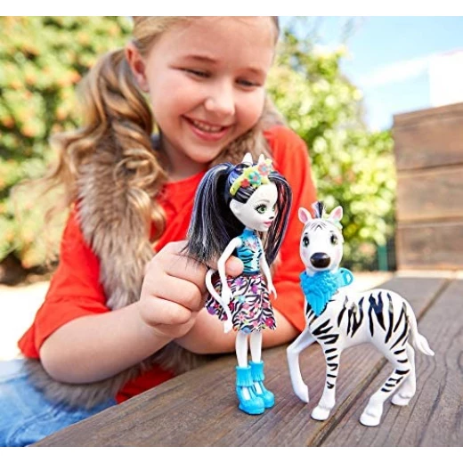 Enchantimals Zelena Doll With The Zebra - Enchantimals - Image 3