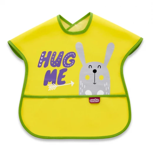 Babyjem lined food apron yellow Babyjem lined food apron yellow