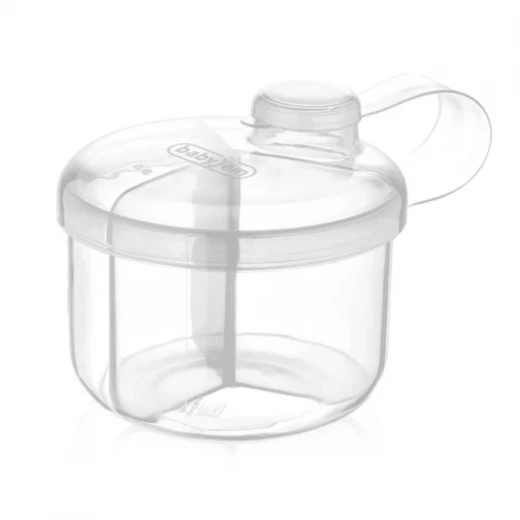 Babyjem powder food container white Babyjem powder food container white