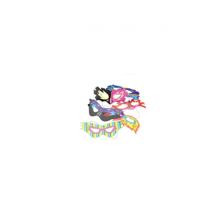 Metaltex Party Mask, 6 Pieces - Metaltex