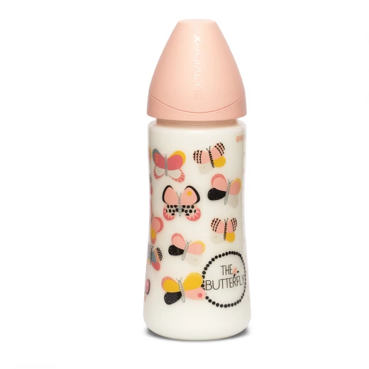 Suavinex Wide Neck Bottle With Physiological Teat 360 مل Suavinex Wide Neck Bottle With Physiological Teat 360 مل