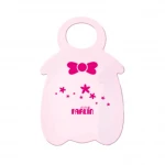 Farlin Baby Bib Tie, 1 Pack, زهري - فارلين