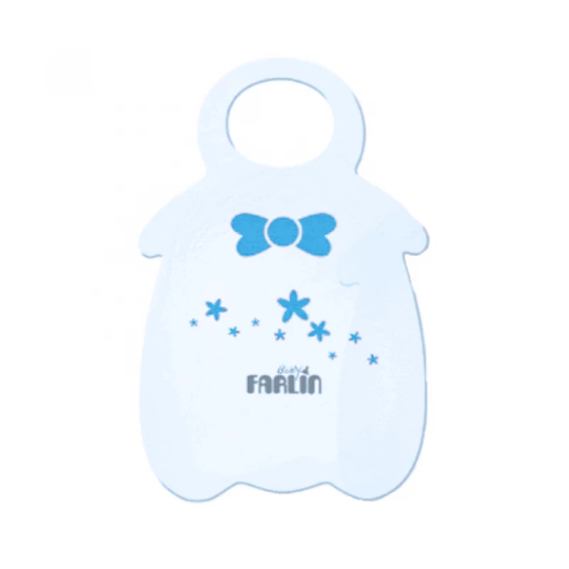 Farlin Baby Bib Tie, 1 Pack, ازرق - فارلين