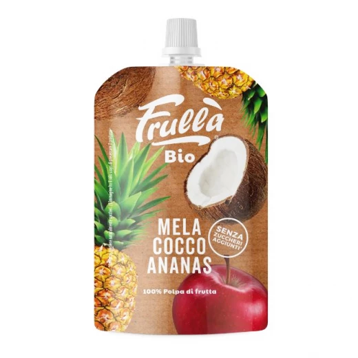 Frulla Organic Apple Coconut Pineapple Baby Food Frulla Organic Apple Coconut Pineapple Baby Food