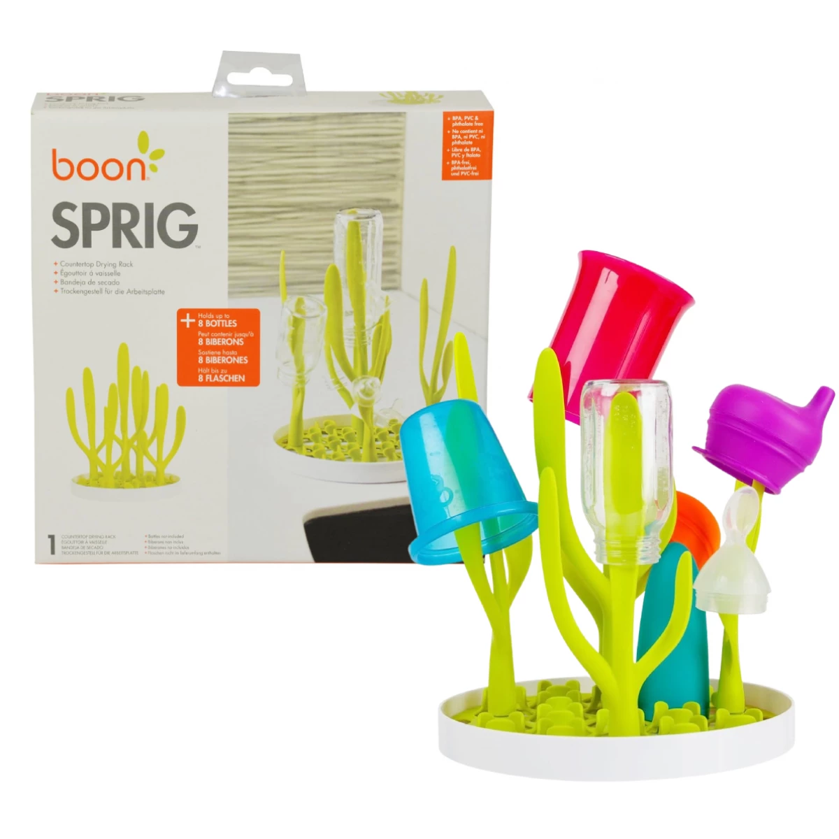 Boon Rack Boon Spring Countertop Drying Rack, Green – Buy Online in Jordan | Dumyah