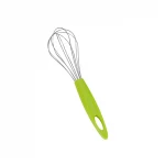Metaltex Mix Whisk With Plastic Handle, Green Color, 25 Cm - Metaltex