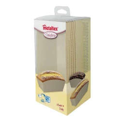 Metaltex Rectangular Moulds, 21 X 9.5 X 7.5 Cm