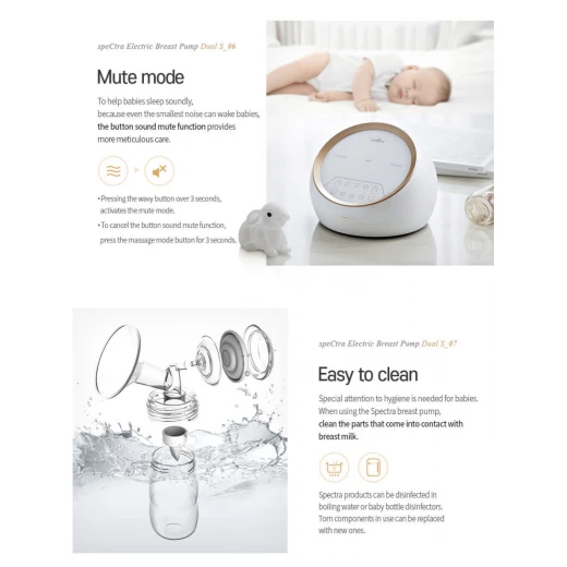 Spectra Dual S Breast Pump - Spectra - Image 3