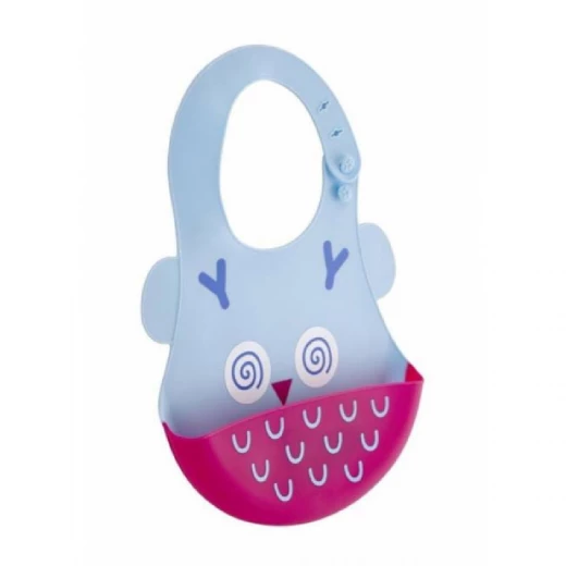 Babyjem baby bib silicone blue Babyjem baby bib silicone blue