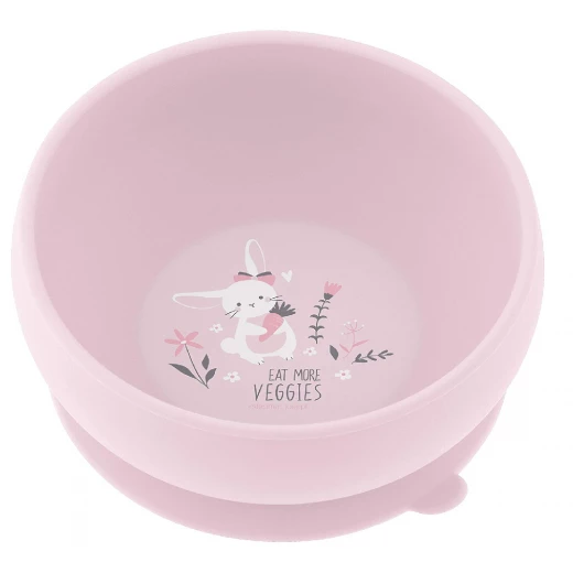Stephen Joseph Silicone Bowl, Bunny Design, Purple Color Stephen Joseph Silicone Bowl, Bunny Design, Purple Color