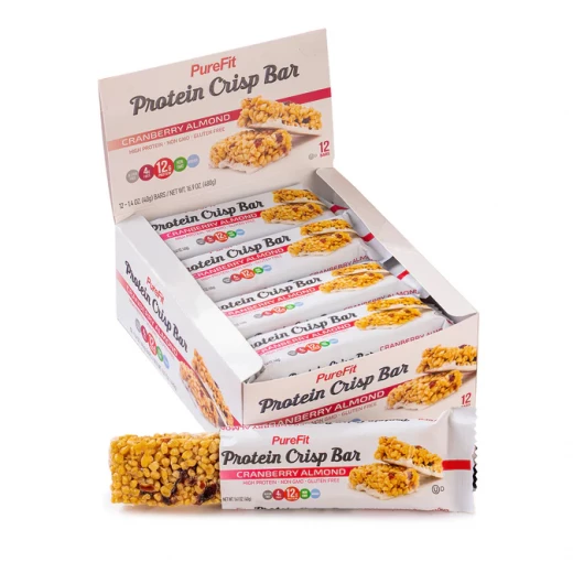 لوح البروتين المقرمش بالشوكولاته خالي من الغلوتين, 40 جرام من بيورفيت - بيورفيت - Image 4