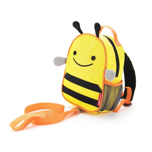 Skip Hop Toddler Leash and Harness Backpack, Zoo Collection, Bee Skip Hop Toddler Leash and Harness Backpack, Zoo Collection, Bee