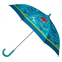 Stephen Joseph Color Changing Umbrella, Shark Design