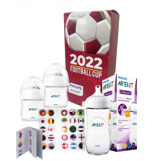 بكج كأس العالم 2022 الرضاعات الطبيعية ناتشورال من فيليبس افينت بكج كأس العالم 2022 الرضاعات الطبيعية ناتشورال من فيليبس افينت