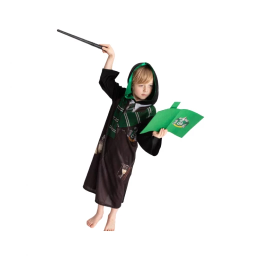 زي هاري بوتر بتصميم سليذرين, باللون الاسود والاخضر - Image 3
