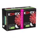 Kotex Ultra Thin Super With Wings Pads, 16 Pads - Kotex