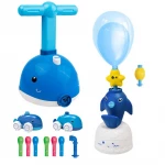 لعبة إطلاق السيارات والنجوم بالبالونات باستخدام الدولفين