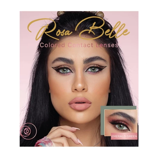 عدسات لاصقة ملونة, الزمرد الأخضر من روزا بيل - روزا بيل - Image 2