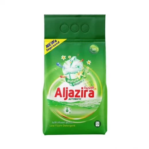 مسحوق غسيل باللون الأخضر, 1.5 كجم من الجزيره مسحوق غسيل باللون الأخضر, 1.5 كجم من الجزيره